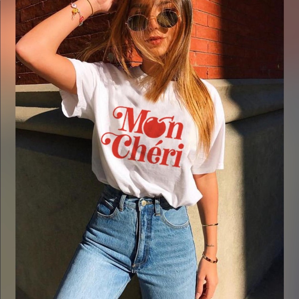 Mon Chéri Fitted Tee